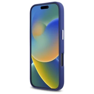 Karl Lagerfeld KLHMP16XPGMSRPB Apple iPhone 16 Pro Max 6.9" dėklas telefonui mėlynos spalvos FW Metal Plate MagSafe - Image 5