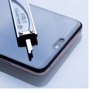 3MK FlexibleGlass Max Samsung Galaxy A115 A11 juodos spalvos rėmeliu, hibridinis stiklas z wzmocnionymi krawędziami - Image 4
