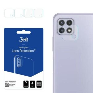 3MK Lens Protect Samsung Galaxy A226 A22 5G telefono kameros objektyvo apsauga 4vnt