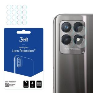 3MK Lens Protect Realme 8i telefono kameros objektyvo apsauga 4vnt