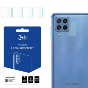 3MK Lens Protect Samsung Galaxy M23 5G M236 telefono kameros objektyvo apsauga 4vnt