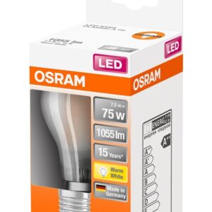 LED lemputė OSRAM, A60, E27, 7,5 W, 1055 lm, 2700 K - Image 2