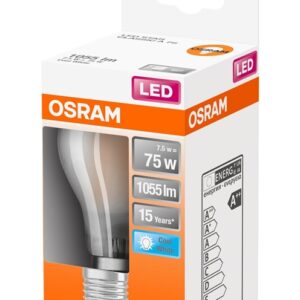 LED lemputė OSRAM, A60, E27, 7,5 W, 1055 lm, 4000 K - Image 2