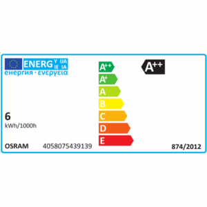 LED lempa Osram Filamentinė, B35, 6W, E14, 2700K, 806lm - Image 3