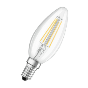 LED lempa Osram Filamentinė, B35, 6W, E14, 2700K, 806lm - Image 5