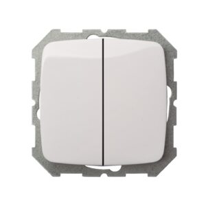 Jungiklis LIREGUS ALFA, 2 klav., baltos spalvos - Image 1