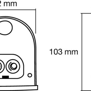 Šviestuvas Ledvance Doorled Down, LED, 0.5W, 4000K, 3xAAA - Image 3