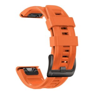 Apyrankė Garmin Fenix 3 / 5X / 3HR / 5X Plus / 6X / 6X Pro / 7X Tech-Protect IconBand oranžinės spalvos - Image 4