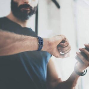 Apyrankė Garmin Fenix 3 / 5X / 3HR / 5X Plus / 6X / 6X Pro / 7X Tech-Protect IconBand oranžinės spalvos - Image 7