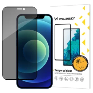 Wozinsky Privacy Glass Apsauginis stiklas Apple iPhone 12 Pro / Apple iPhone 12 with Anti Spy Privatizing Filter