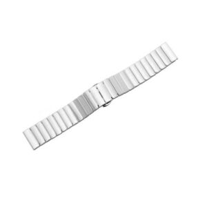 Beline apyrankė Watch 20mm Solid baltos spalvos