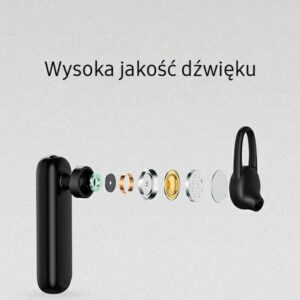 Beline słuchawka Bluetooth LM01 biała /white - Image 6