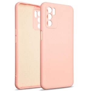 Beline Silikoninis Oppo A16/A16s/A16K dėklas telefonui rožinės spalvos - Image 1