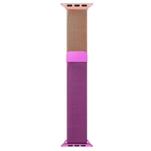 Beline apyrankė Apple Watch Steel 38/40/41mm rožinės ir violetinės spalvos - Image 2
