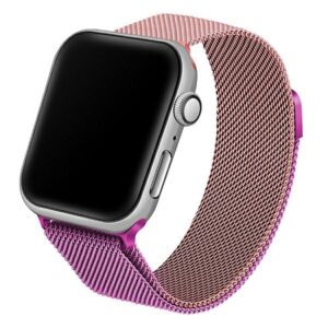 Beline apyrankė Apple Watch Steel 38/40/41mm rožinės ir violetinės spalvos - Image 1