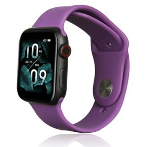 Beline apyrankė Apple Watch silikoninė 42/44/45/49mm violetinės spalvos