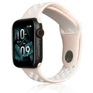Beline apyrankė Apple Watch Sport silikoninė 42/44/45/49mm rožinės spalvos