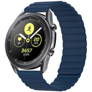 Beline apyrankė Watch 20mm Magnetic mėlynos spalvos - Image 1