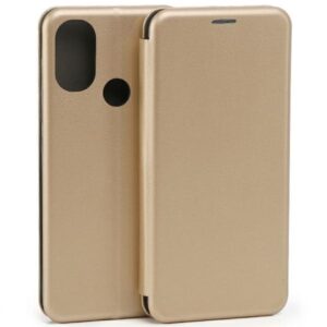 Beline Book Magnetic Moto Edge 30 dėklas telefonui aukso spalvos - Image 1