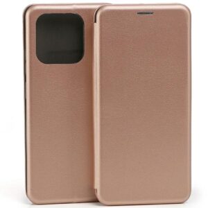 Beline Book Magnetic Xiaomi 12C dėklas telefonui rožinio aukso spalvos
