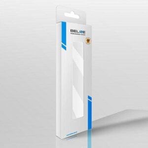 Beline apyrankė Watch 20mm Sport silikoninė juodos ir geltonos spalvos box - Image 4