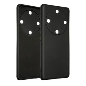Beline Silikoninis Honor Magic5 Lite dėklas telefonui juodos spalvos - Image 1