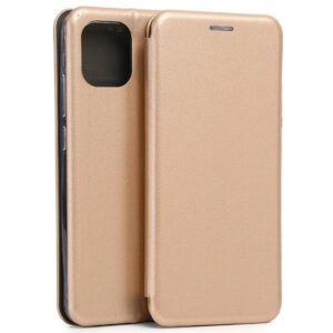 Beline Book Magnetic Xiaomi Redmi A2 dėklas telefonui aukso spalvos