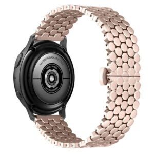 Beline apyrankė Watch 20mm Metal Honeycomb rožinio aukso spalvos box - Image 1
