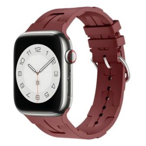 Beline apyrankė Apple Watch silikoninė Ultra 38/40/41mm maroon box