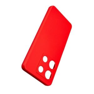 Beline Silikoninis Infinix Note 30 Pro dėklas telefonui raudonos spalvos - Image 3