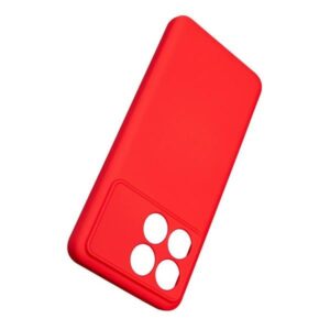 Beline Silikoninis Xiaomi Poco F6 Pro dėklas telefonui raudonos spalvos - Image 3