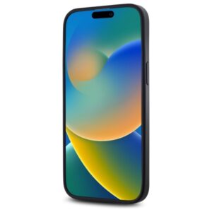 DKNY DKHMP14XPSCMCLK Apple iPhone 14 Pro Max 6.7" dėklas telefonui juodos spalvos Plain Logo MagSafe - Image 5