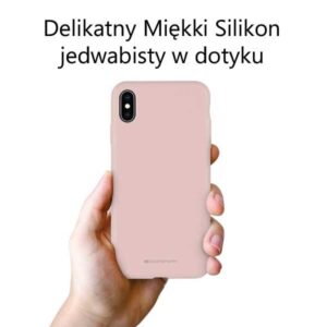 Mercury Silikoninis Apple iPhone 13 Pro 6,1" dėklas telefonui rožinės spalvos sand - Image 3