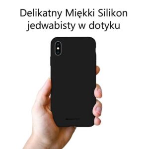 Mercury Silikoninis Apple iPhone 14 Plus 6.7" dėklas telefonui juodos spalvos - Image 3