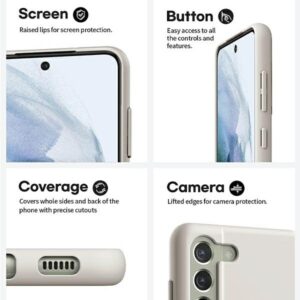 Mercury Silikoninis Apple iPhone 15 6.1" dėklas telefonui pilkos spalvos - Image 4