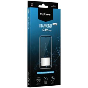 MS Diamond Glass Edge Lite FG Tecno Spark 10 Pro/Pova 5/Pova 5 Pro black Full Glue - Image 1