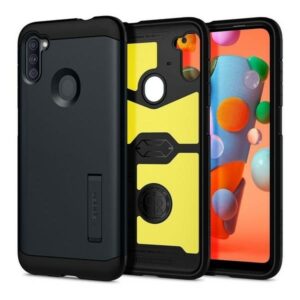 Spigen Tough Armor Samsung Galaxy M115 M11 dėklas telefonui juodos spalvos ACS00857 - Image 1