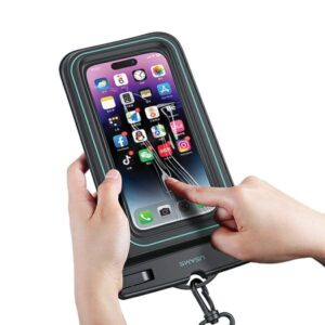 USAMS vandeniui atsparus dėklas 6.7" IP68 juodos spalvos FSD1301 (US-YD013) - Image 6