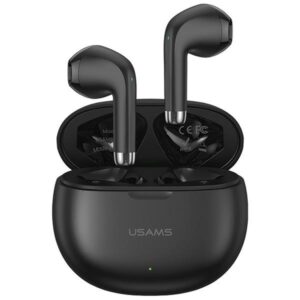USAMS ausinės Bluetooth 5.3 TWS Rhymbo Series belaidės juodos spalvos BHUYO01 (US-YO17) - Image 3