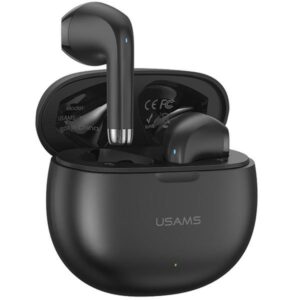 USAMS ausinės Bluetooth 5.3 TWS Rhymbo Series belaidės juodos spalvos BHUYO01 (US-YO17) - Image 4
