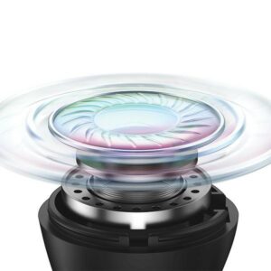 USAMS ausinės Bluetooth 5.3 TWS Rhymbo Series belaidės juodos spalvos BHUYO01 (US-YO17) - Image 6