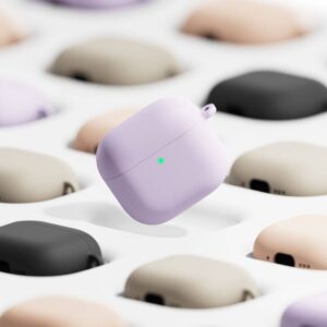 Apple AirPods 4 Ringke silikoninis dėklas jūsų ausinėms smėlio spalvos - Image 6