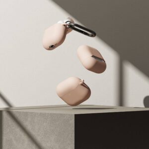 Apple AirPods 4 Ringke silikoninis dėklas jūsų ausinėms smėlio spalvos - Image 7