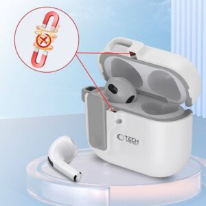 Apple AirPods 4 Tech-Protect Slim Hook dėklas jūsų ausinėms baltos spalvos - Image 4