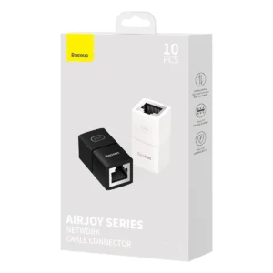 Network coupler Ethernet RJ-45 cable connector Baseus AirJoy Series 10 pcs - white - Image 8