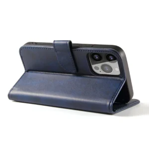 Wallet Stand Apple iPhone 15 Pro Magnet - dėklas teleofnui mėlynos spalvos - Image 3