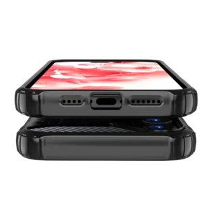 Hybrid Armor Apple iPhone 16 Plus - dėklas telefonui juodos spalvos - Image 9