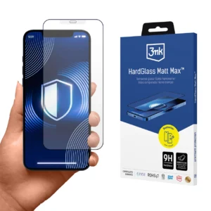 Apsauginis stiklas 3mk HardGlass Matt Max iPhone 12/12 Pro