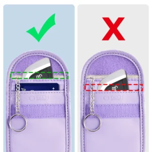 Tech-Protect KLR100 RFID Blocking Car Key - dėklas violetinės spalvos - Image 3