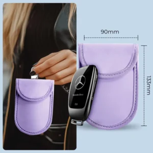 Tech-Protect KLR100 RFID Blocking Car Key - dėklas violetinės spalvos - Image 6